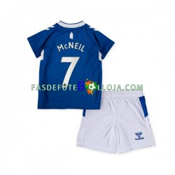 Camisola 1º Equipamento Everton McNeil 7 2022-2023 Manga Curta ,Criança