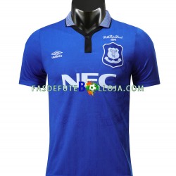 Camisola 1º Equipamento Everton 1995 Manga Curta Retro ,Homem