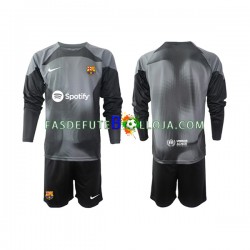 Camisola Guarda-redes 2º Equipamento FC Barcelona 2022-2023 Manga Comprida ,Criança