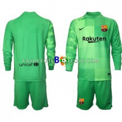 Camisola Guarda-redes 3º Equipamento FC Barcelona 2021-2022 Manga Comprida ,Criança
