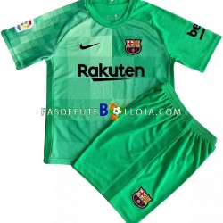 Camisola Guarda-redes 3º Equipamento FC Barcelona 2021-2022 Manga Curta ,Criança