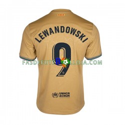 Camisola 2º Equipamento FC Barcelona Lewandowski 9 2022-2023 Manga Curta ,Homem