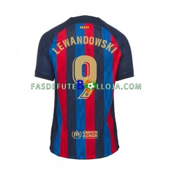 Camisola 1º Equipamento FC Barcelona Lewandowski 9 2022-2023 Manga Curta ,Homem