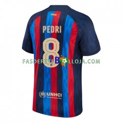Camisola 1º Equipamento FC Barcelona Pedri 8 2022-2023 Manga Curta ,Homem