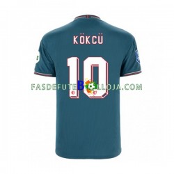 Camisola 2º Equipamento Feyenoord Rotterdam Orkun Kokcu 10 2022-2023 Manga Curta ,Homem