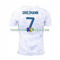 Camisola 2º Equipamento Seleção Francesa Griezmann 7 World Cup 2022 Manga Curta ,Homem