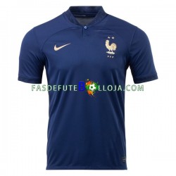 Camisola 1º Equipamento Seleção Francesa World Cup 2022 Manga Curta ,Homem