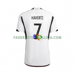 Camisola 1º Equipamento Seleção Alemã Havertz 7 World Cup 2022 Manga Curta ,Homem