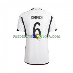 Camisola 1º Equipamento Seleção Alemã Joshua Kimmich 6 World Cup 2022 Manga Curta ,Homem