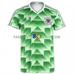 Camisola 2º Equipamento Seleção Alemã 1990 Manga Curta Retro ,Homem
