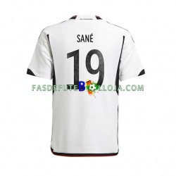 Camisola 1º Equipamento Seleção Alemã Sane 19 World Cup 2022 Manga Curta ,Homem