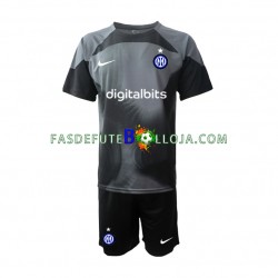 Camisola Guarda-redes 1º Equipamento Inter de Milão 2022-2023 Manga Curta ,Criança