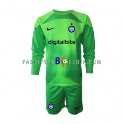 Camisola Guarda-redes 3º Equipamento Inter de Milão 2022-2023 Manga Comprida ,Criança