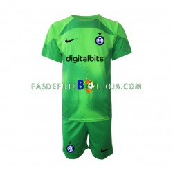 Camisola Guarda-redes 3º Equipamento Inter de Milão 2022-2023 Manga Curta ,Criança