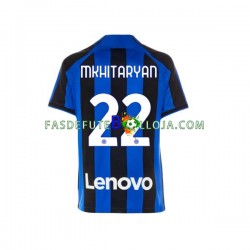 Camisola 1º Equipamento Inter de Milão Henrikh Mkhitaryan 22 2022-2023 Manga Curta ,Homem