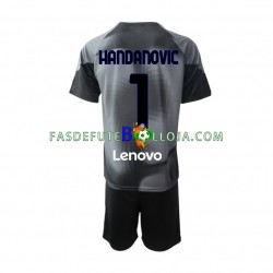 Camisola Guarda-redes 1º Equipamento Inter de Milão Samir Handanovic 1 2022-2023 Manga Curta ,Criança