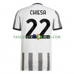 Camisola 1º Equipamento Juventus Chiesa 22 2022-2023 Manga Curta ,Homem