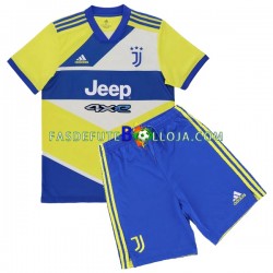 Camisola 3º Equipamento Juventus 2021-2022 Manga Curta ,Criança