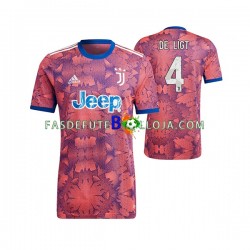 Camisola 3º Equipamento Juventus Matthijs de Ligt 4 2022-2023 Manga Curta ,Homem
