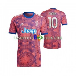 Camisola 3º Equipamento Juventus Paul Pogba 10 2022-2023 Manga Curta ,Homem