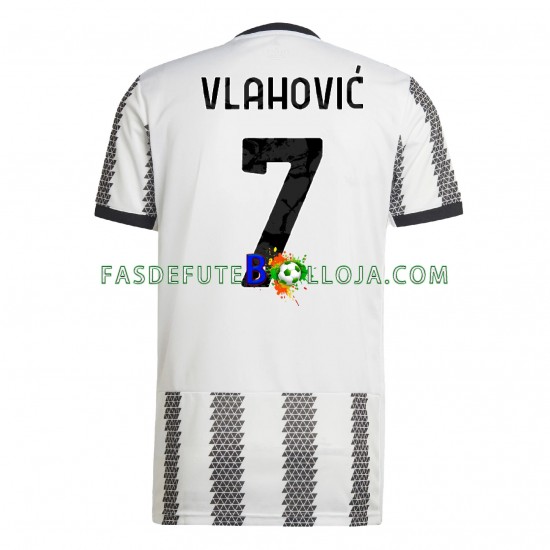 Camisola 1º Equipamento Juventus Vlahovic 7 2022-2023 Manga Curta ,Homem Camisola 1º Equipamento Juventus Vlahovic 7 2022-2023 Manga Curta ,Homem