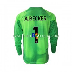 Camisola Guarda-redes 3º Equipamento Liverpool A.Becker 1 2022-2023 Manga Comprida ,Homem