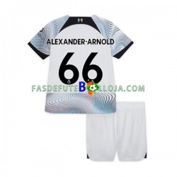 Camisola 2º Equipamento Liverpool Alexander-Arnold 66 2022-2023 Manga Curta ,Criança