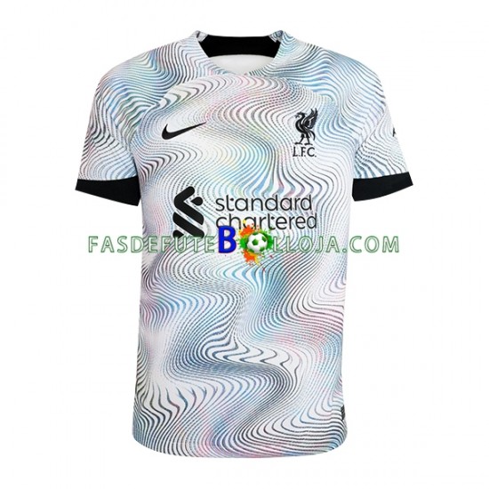 Camisola 2º Equipamento Liverpool 2022-2023 Manga Curta ,Homem Camisola 2º Equipamento Liverpool 2022-2023 Manga Curta ,Homem