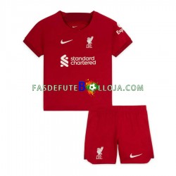 Camisola 1º Equipamento Liverpool 2022-2023 Manga Curta ,Criança