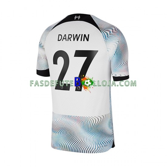 Camisola 2º Equipamento Liverpool Darwin 27 2022-2023 Manga Curta ,Homem Camisola 2º Equipamento Liverpool Darwin 27 2022-2023 Manga Curta ,Homem