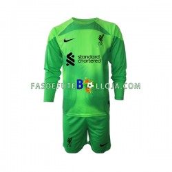 Camisola Guarda-redes 3º Equipamento Liverpool 2022-2023 Manga Comprida ,Criança