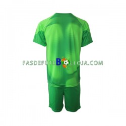 Camisola Guarda-redes 3º Equipamento Liverpool 2022-2023 Manga Curta ,Criança