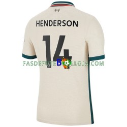 Camisola 2º Equipamento Liverpool Henderson 14 2021-2022 Manga Curta ,Homem