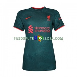 Camisola 3º Equipamento Liverpool 2022-2023 Manga Curta ,Feminina
