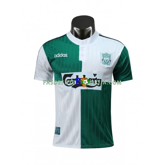 Camisola 2º Equipamento Liverpool 1995 Manga Curta Retro ,Homem Camisola 2º Equipamento Liverpool 1995 Manga Curta Retro ,Homem