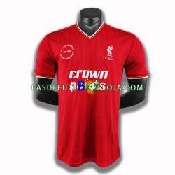 Camisola 1º Equipamento Liverpool 1985-1986 Manga Curta Retro ,Homem