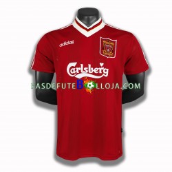 Camisola 1º Equipamento Liverpool 1995 Manga Curta Retro ,Homem