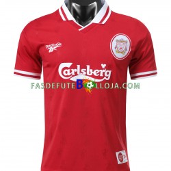 Camisola 1º Equipamento Liverpool 1996-1997 Manga Curta Retro ,Homem
