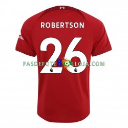 Camisola 1º Equipamento Liverpool Robertson 26 2022-2023 Manga Curta ,Homem