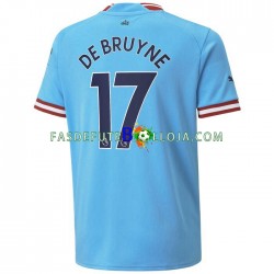 Camisola 1º Equipamento Manchester City De Bruyne 17 2022-2023 Manga Curta ,Homem