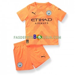 Camisola Guarda-redes 3º Equipamento Manchester City 2022-2023 Manga Curta ,Criança