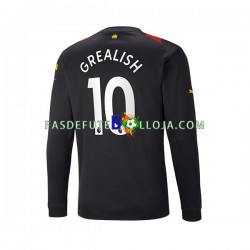 Camisola 2º Equipamento Manchester City Grealish 10 Long 2022-2023 Manga Curta
