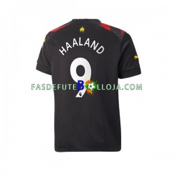 Camisola 2º Equipamento Manchester City Haaland 9 2022-2023 Manga Curta ,Homem