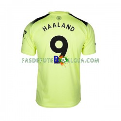 Camisola 3º Equipamento Manchester City Haaland 9 2022-2023 Manga Curta ,Homem