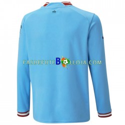Camisola 1º Equipamento Manchester City 2022-2023 Manga Comprida ,Homem