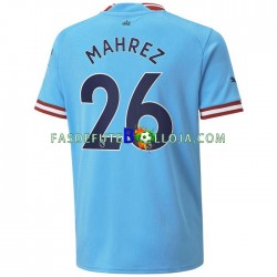 Camisola 1º Equipamento Manchester City Mahrez 26 2022-2023 Manga Curta ,Homem