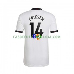 Camisola 2º Equipamento Manchester United Christian Eriksen 14 2022-2023 Manga Curta ,Homem