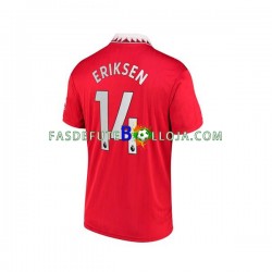 Camisola 1º Equipamento Manchester United Christian Eriksen 14 2022-2023 Manga Curta ,Homem