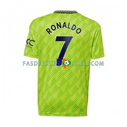 Camisola 3º Equipamento Manchester United Cristiano Ronaldo 2022-2023 Manga Curta ,Homem