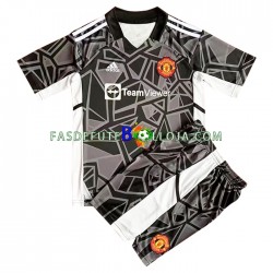 Camisola Guarda-redes 2º Equipamento Manchester United 2022-2023 Manga Curta ,Criança